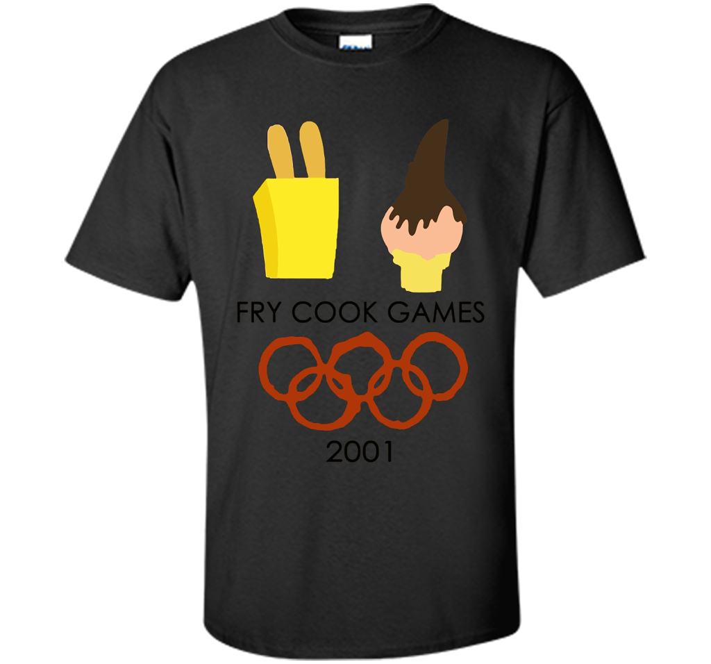Fry Cook Games Limited Edition cool shirt Black