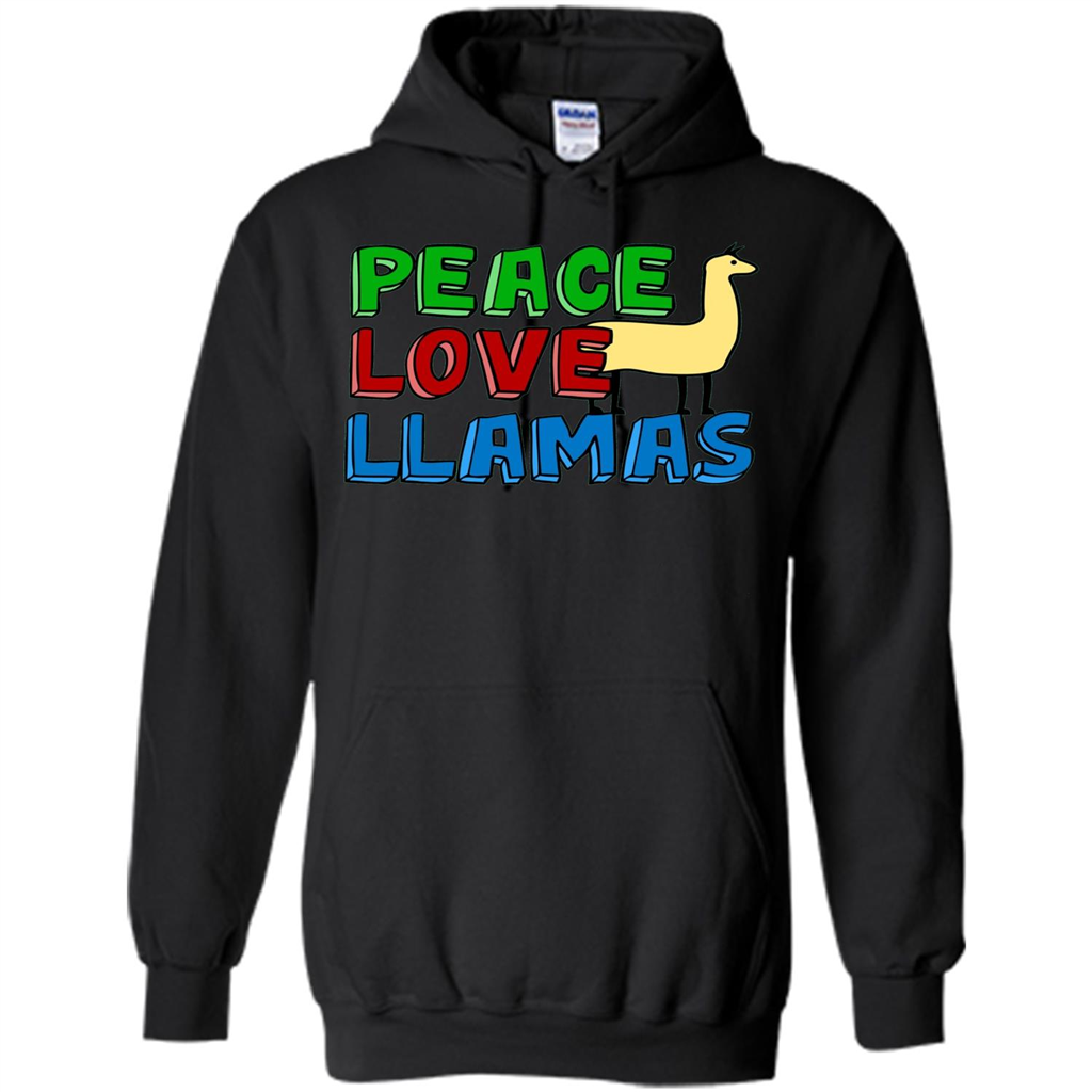 Peace Love Llamas T-shirt