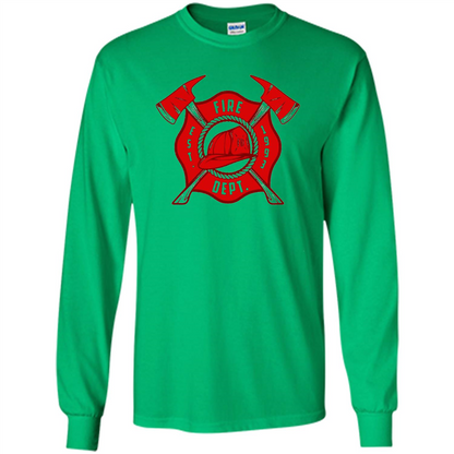 Fire Department Est 1993 T-shirt Irish Green