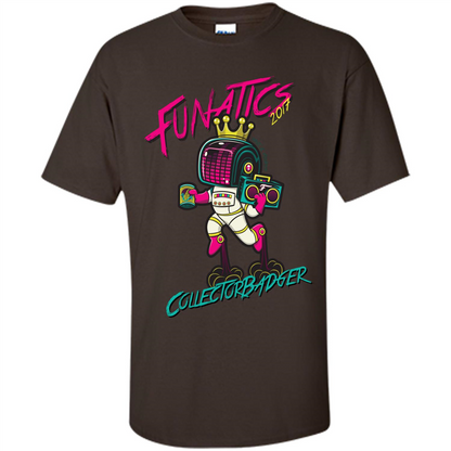Funatics - CollectorBadger T-Shirt Dark Chocolate