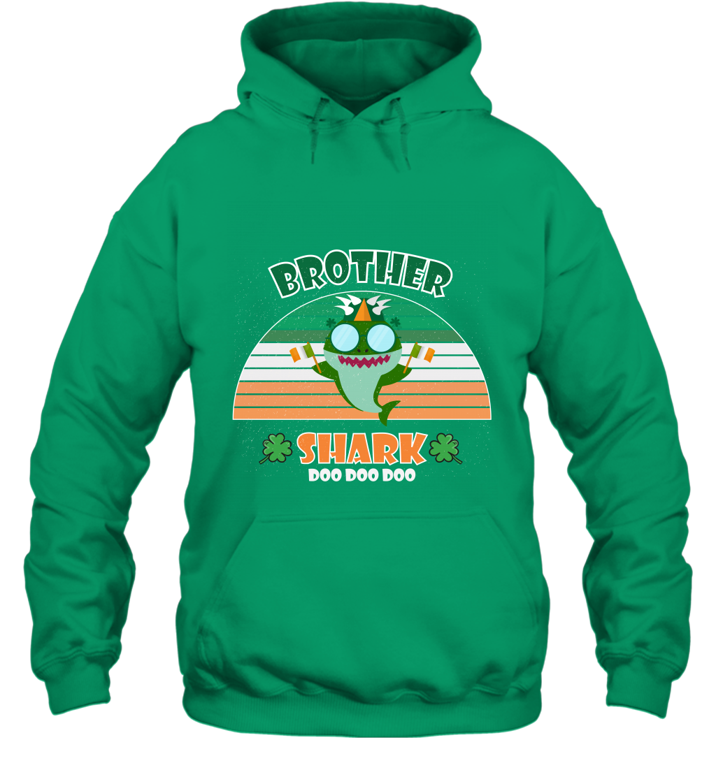 Irish Brother Shark Saint Patricks Day Family Shirt Hoodie Irish