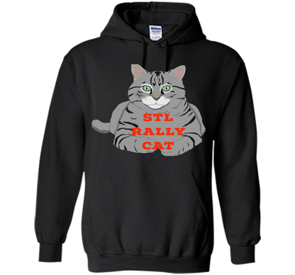 St. Louis Rally Cat T-Shirt t-shirt Black