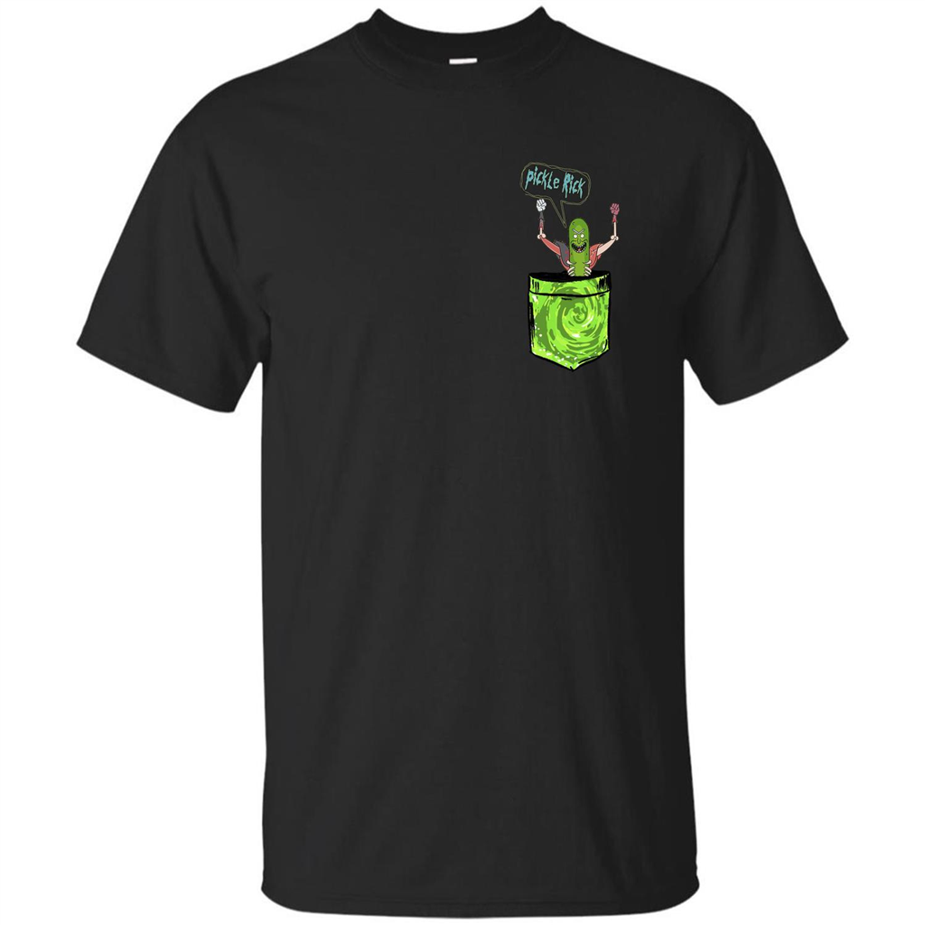 Pickle Rick T-shirt Black