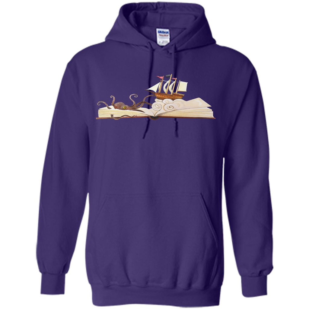 Book Reader T-shirt Love To Read Book Purple
