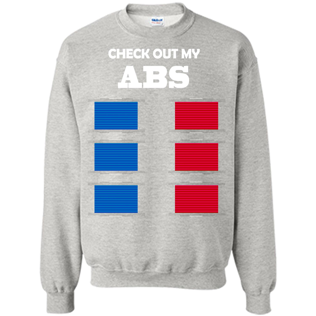 Funny Engineer T-shirt Check Out My Abs Ash