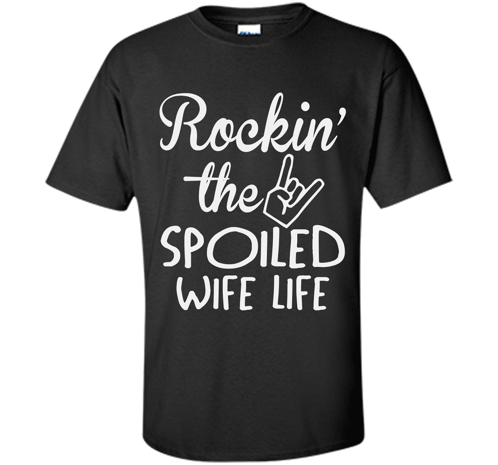 Rockin The Spoiled Girlfriend Life T-shirt Black