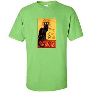 Vintage Poster Le Chat Noir - The Black Cat T-shirt