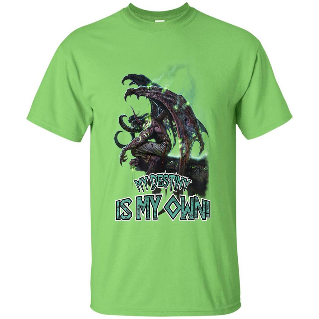 World of Warcraft T-shirt My Destiny Is My Own T-shirt Lime