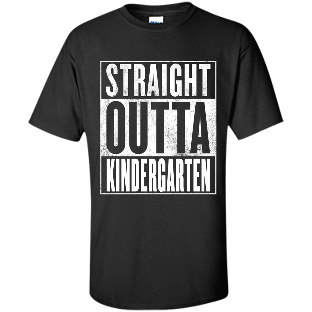 Straight Outta Kindergarten T-shirt Black