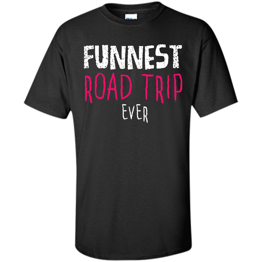 Summer. Funnest Road Trip Ever T-shirt Black
