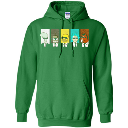 Form Into Rick And Go To The Morty T-shirt Irish Green
