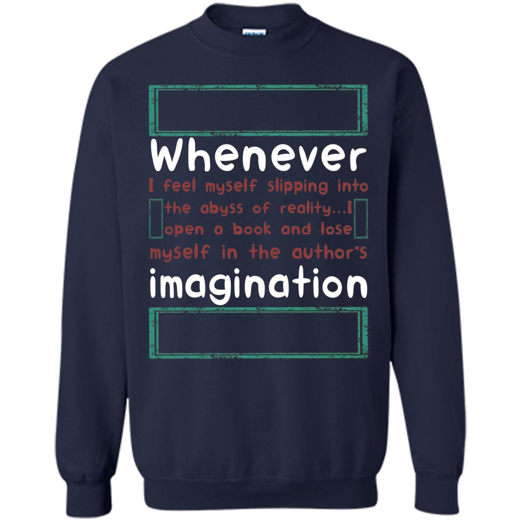 Whenever I Feel Myself Slipping In To The Abyss T-shirt Navy