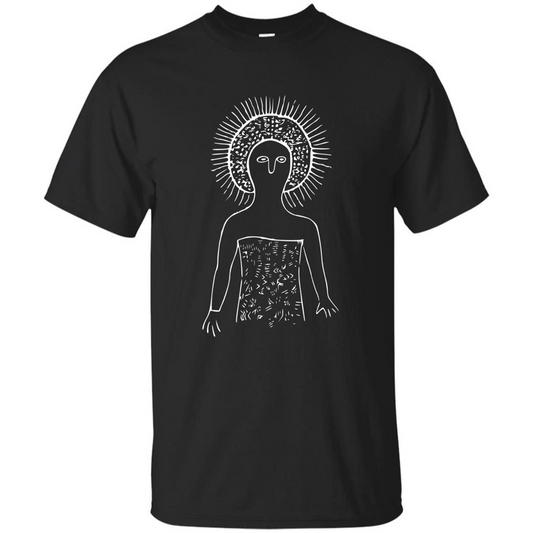 The Official Australian Cave Painting T-shirt Royal