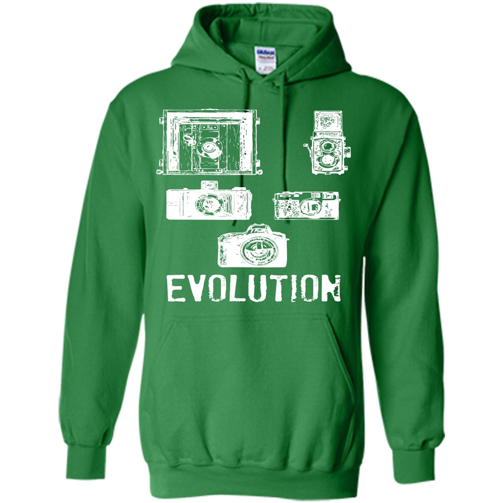 Photographer T-shirt Evolution T-shirt Irish Green