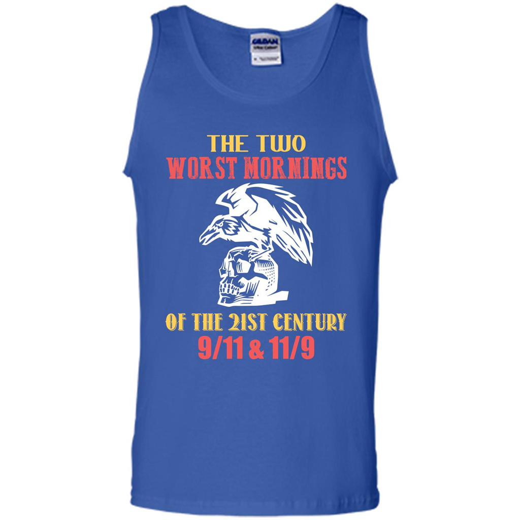 The Two Worst Mornings Of The 21st Century 9-11 and 11-9 T-shirt Royal