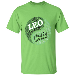 Zodiac Facts T-shirt Women Leo and Cancer T-shirt