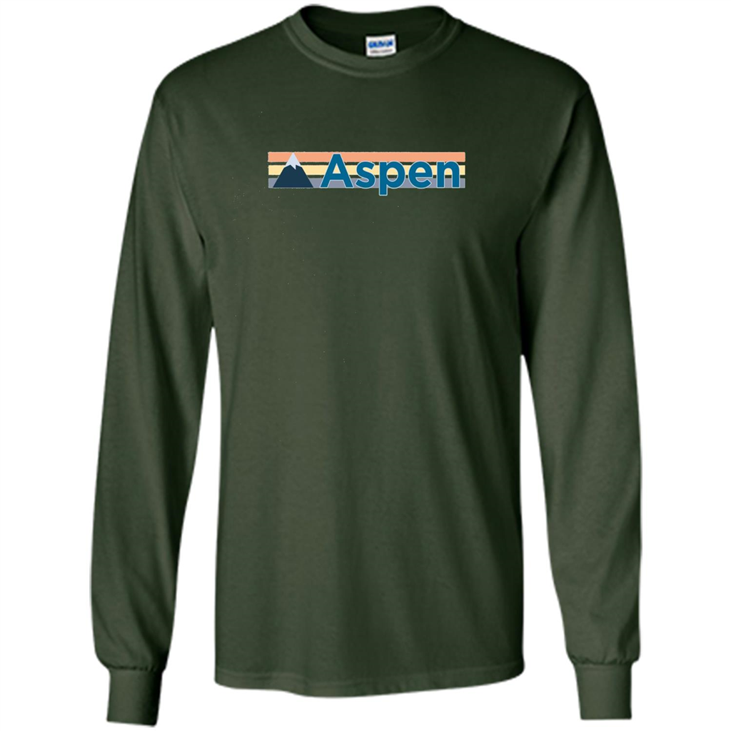 Aspen Retro Mountain T-shirt
