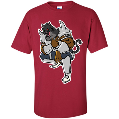Black King T-Shirt Cardinal