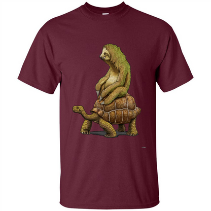 Speed Is Relative T-shirt Maroon