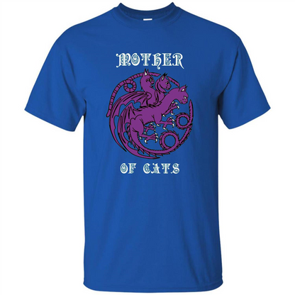 Mother Of Cats T-shirt Royal
