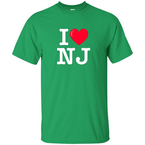 I Heart NJ T-Shirt I Love NJ