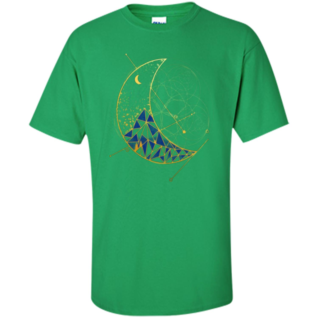 Moon Mountain T-shirt Irish Green
