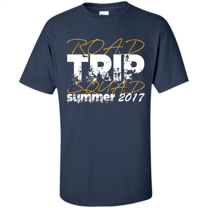 Summer T-shirt Road Trip Squad Summer 2017 Navy