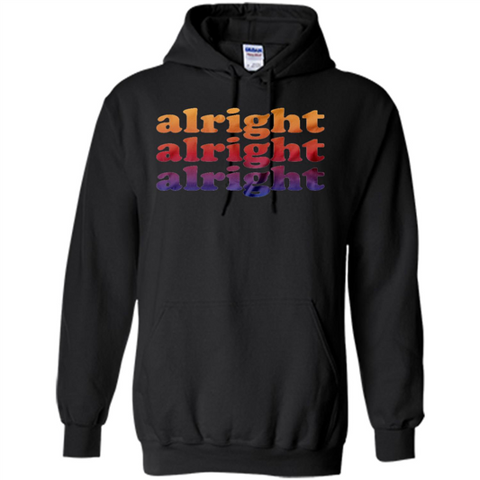 Alright Alright Alright T-Shirt Black