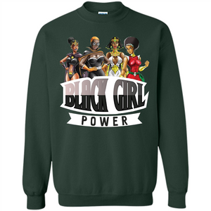 Super Hero Black Girl Power T-Shirt