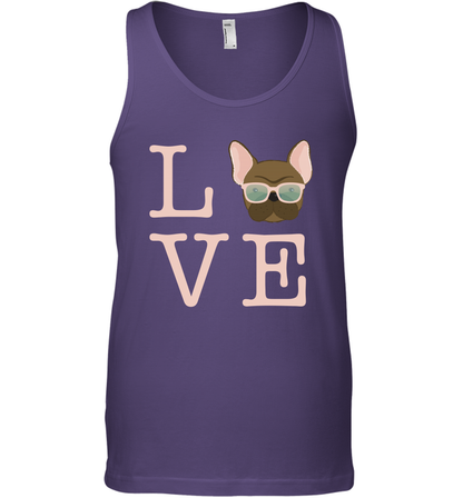 Love Dog Shirt Tank Top Tank Top Purple