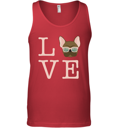 Love Dog Shirt Tank Top Tank Top Red