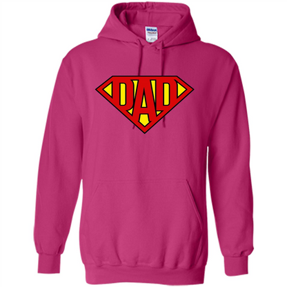 Fathers Day T-shirt Super Dad Heliconia