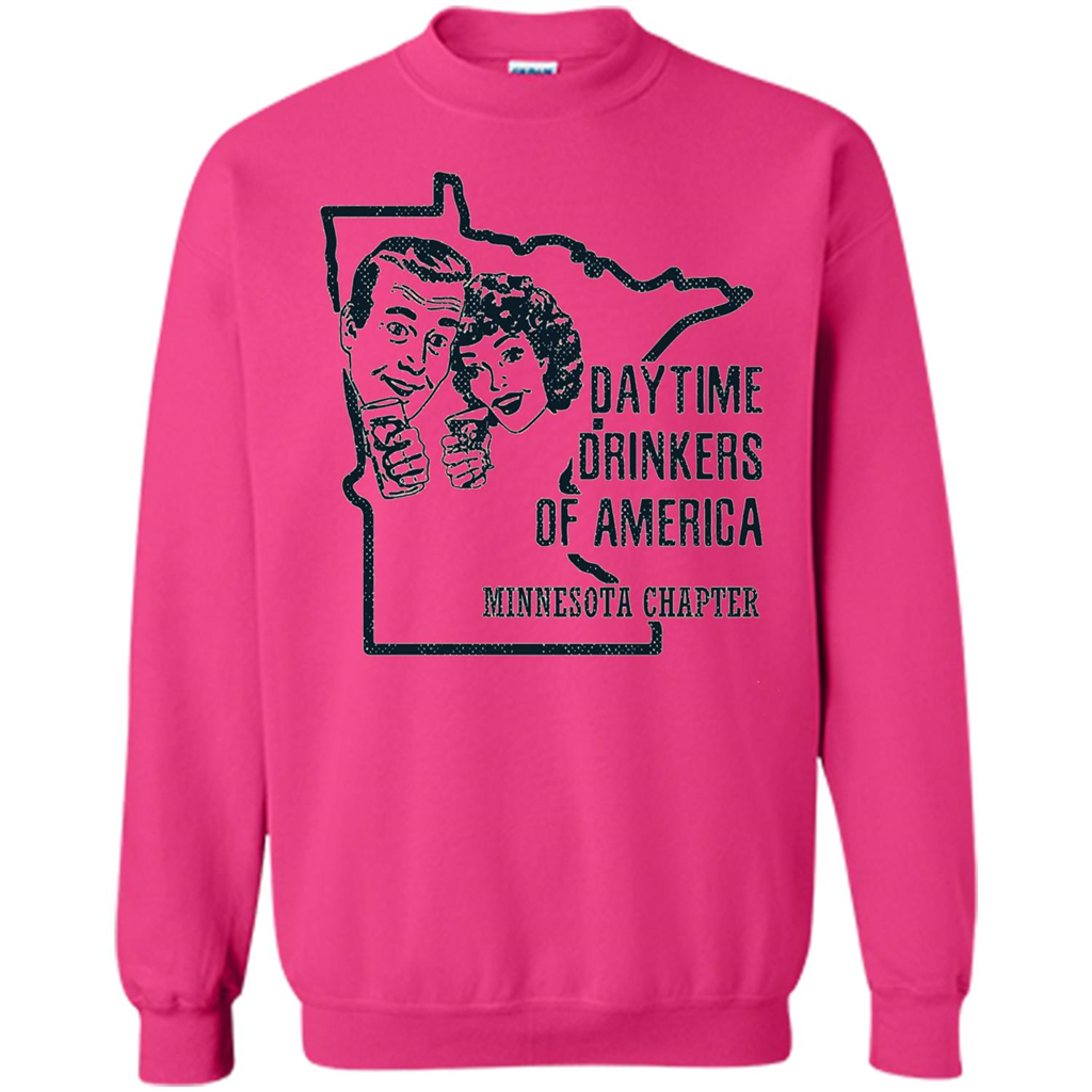 Minnesota Daytime Drinkers Shirt Beer Wine Alcohol Joke T-shirt Heliconia