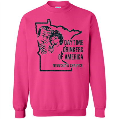 Minnesota Daytime Drinkers Shirt Beer Wine Alcohol Joke T-shirt Heliconia