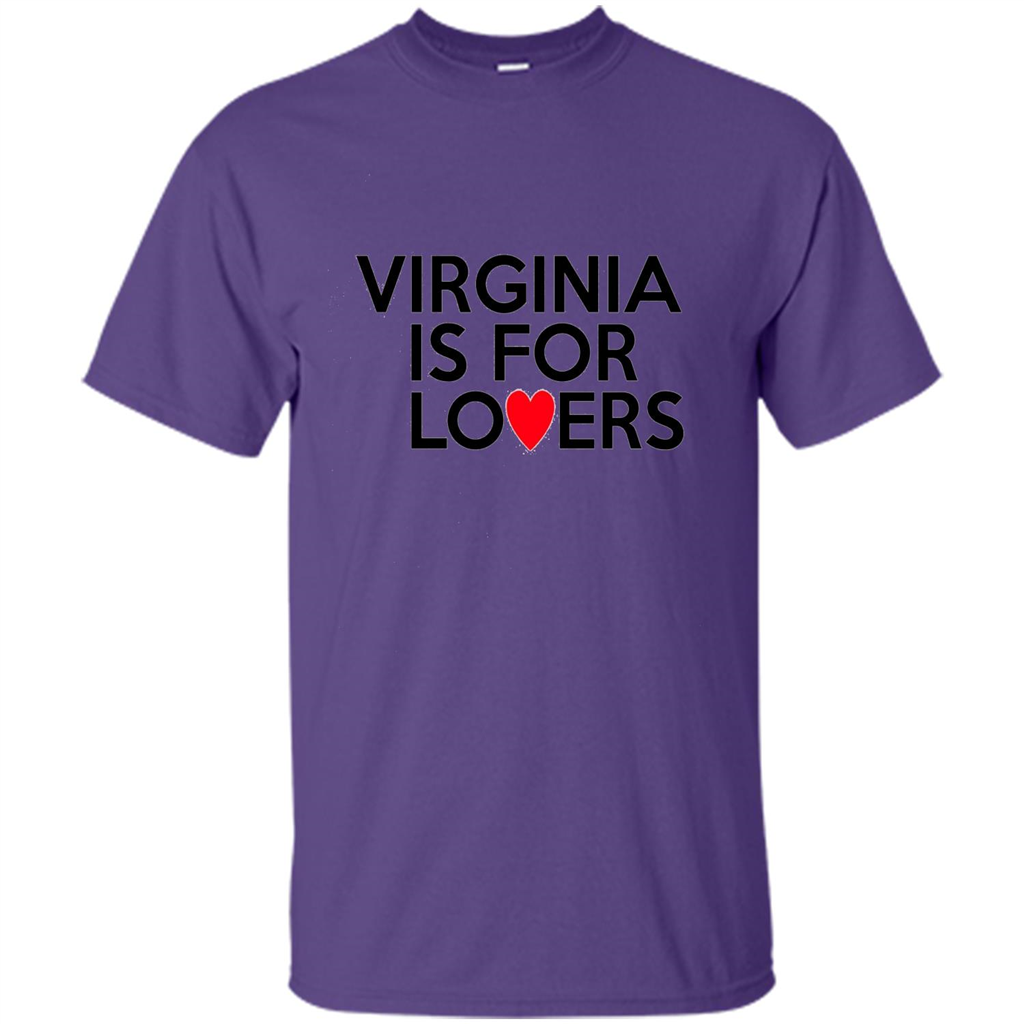 Virginia Is For The Lovers T-shirt Purple