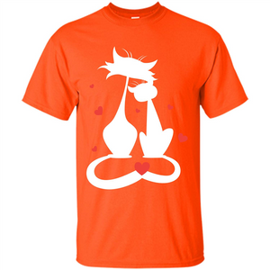 Cat Lover T-shirt Cat Couples