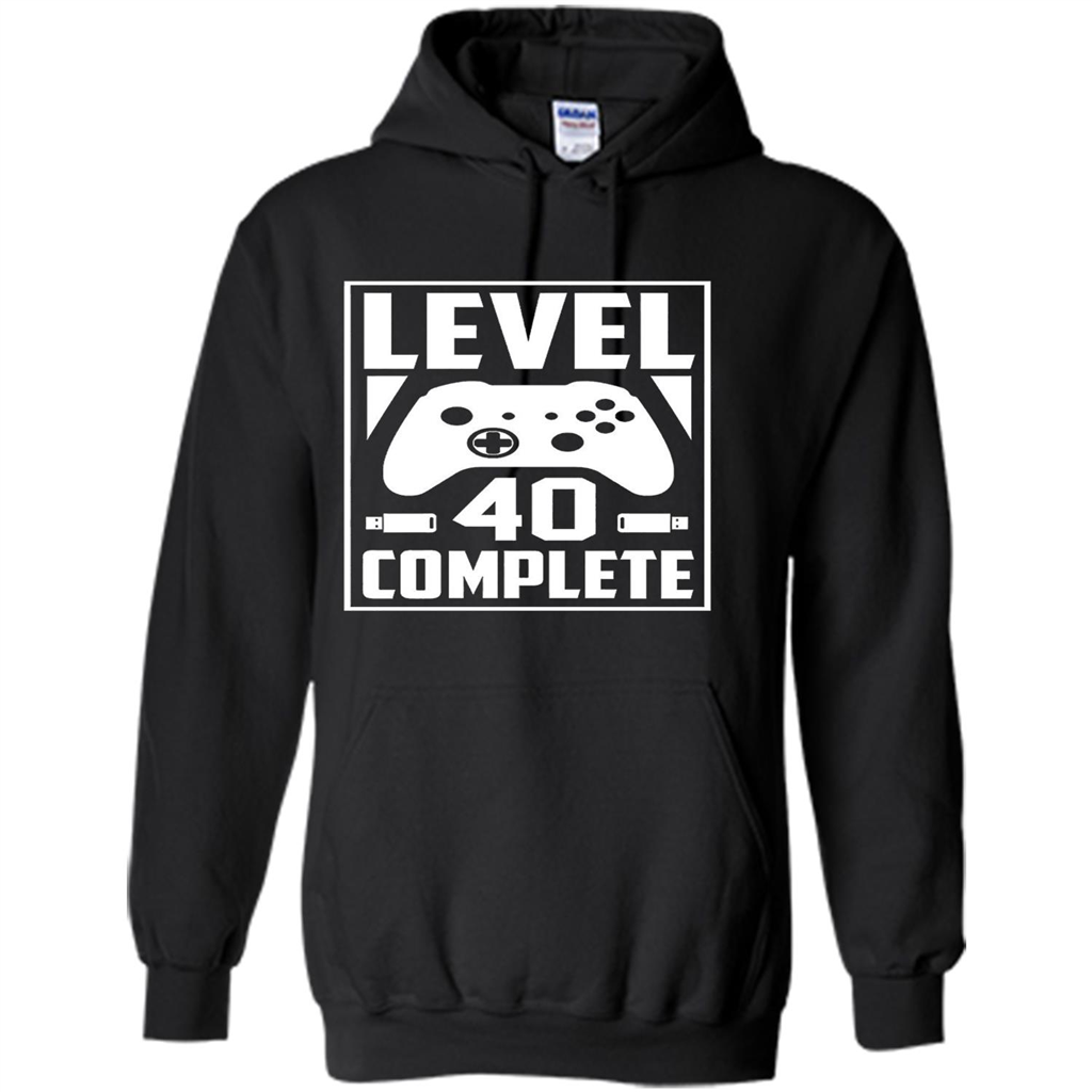 Birthday T-shirt Level 40 Complete