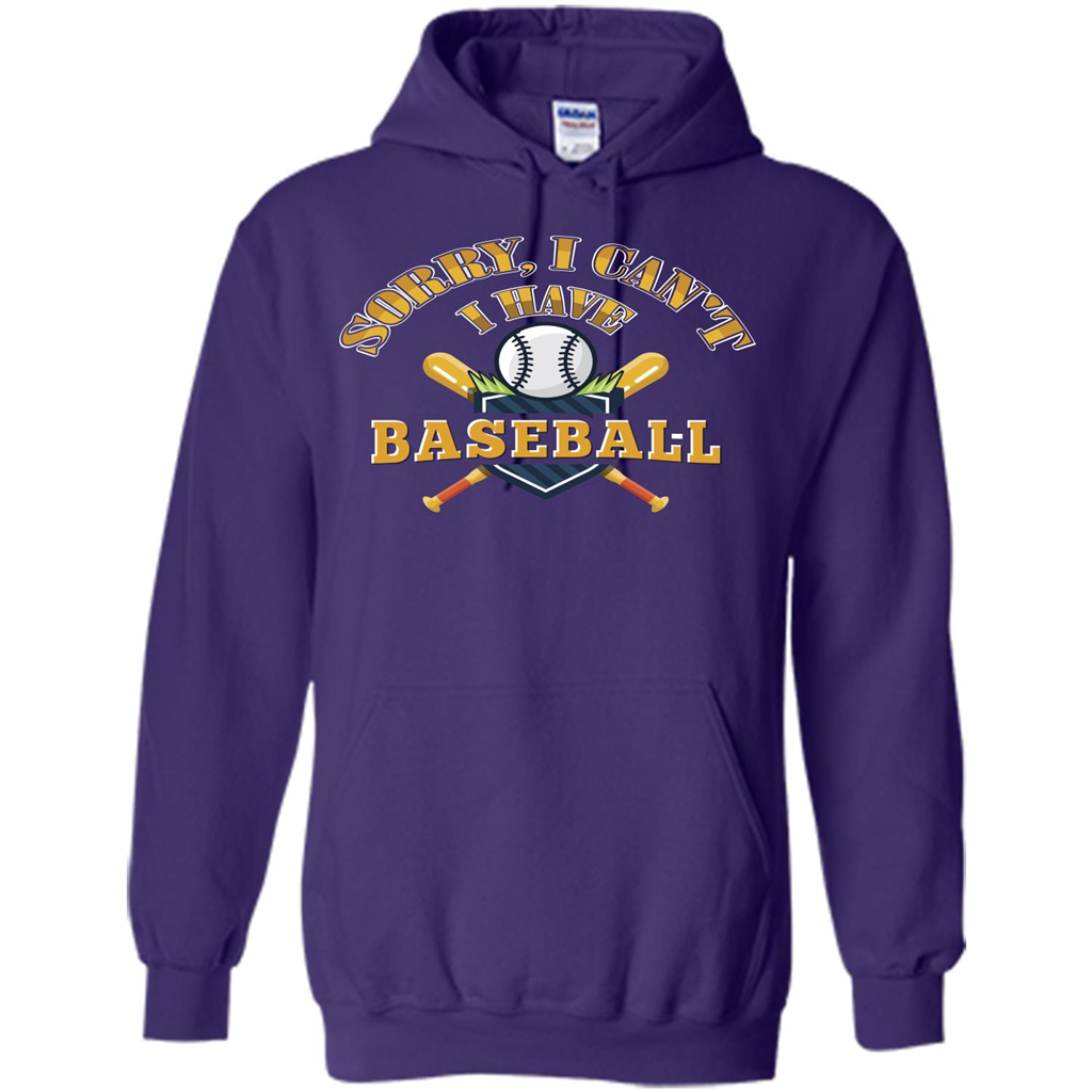 Basketball T-shirt Sorry, I Can't I Have Basketball Purple
