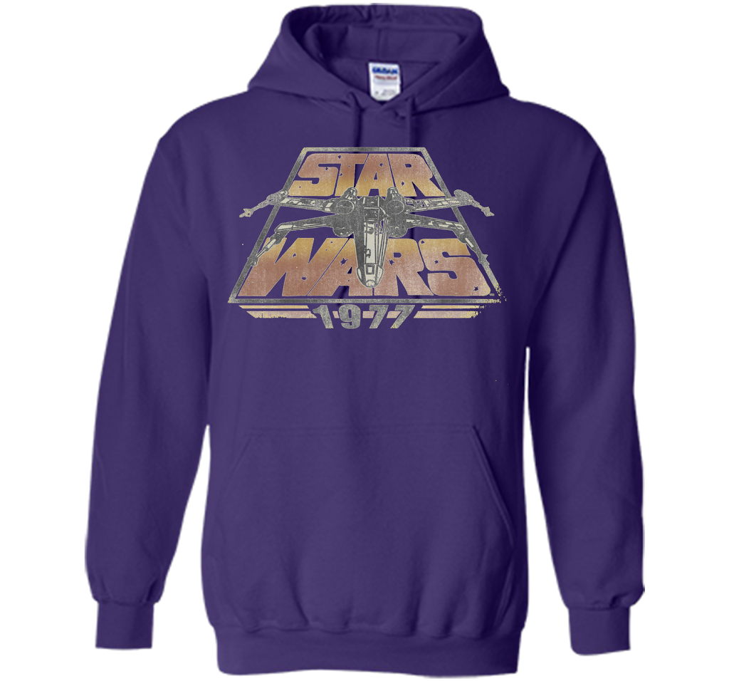 Star Wars 1977 Time Warp Graphic T-Shirt cool shirt Purple