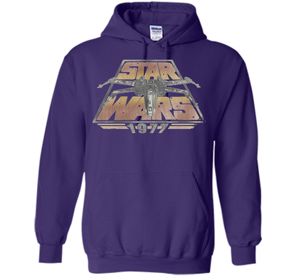 Star Wars 1977 Time Warp Graphic T-Shirt cool shirt Purple