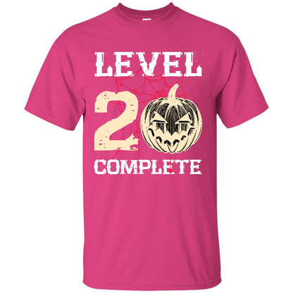 Halloween T-shirt Level 20 Complete Heliconia