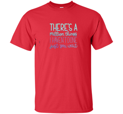 Just You Wait ~ Hamilton Tee ~ T-Shirt shirt Red
