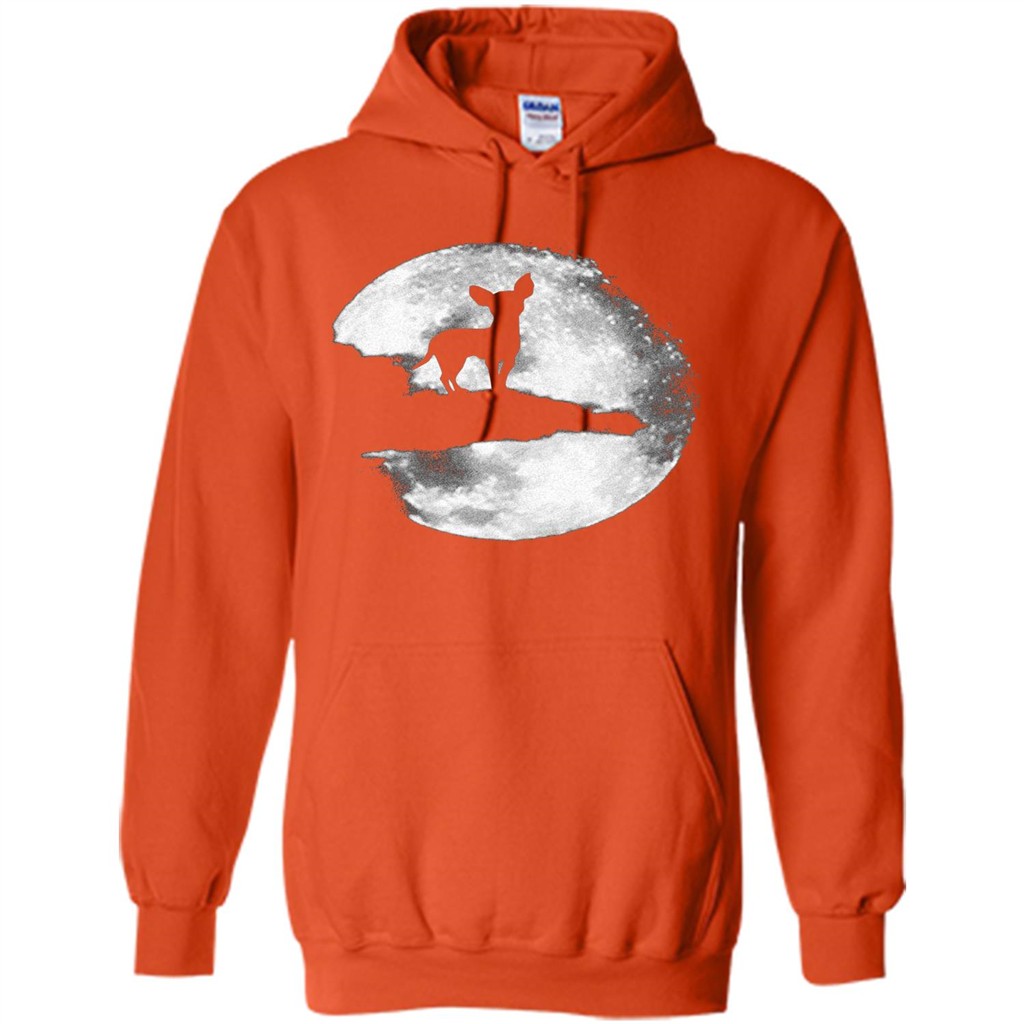 Chihuahua And Moon Halloween T-Shirt