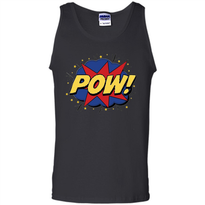 POW Comic Book Bubble T-shirt Black
