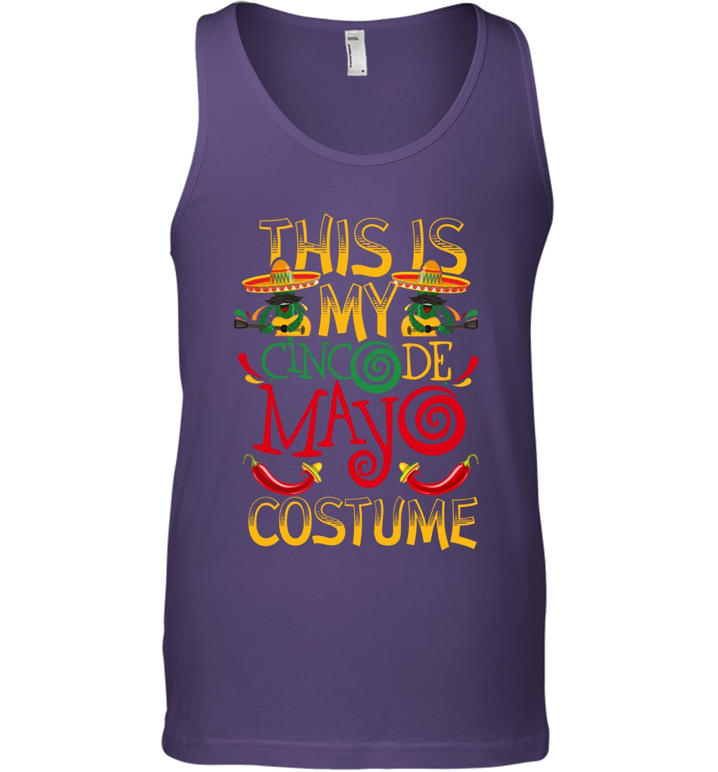 This Is My Cinco De Mayo Costume Shirt Tank Top Tank Top Purple