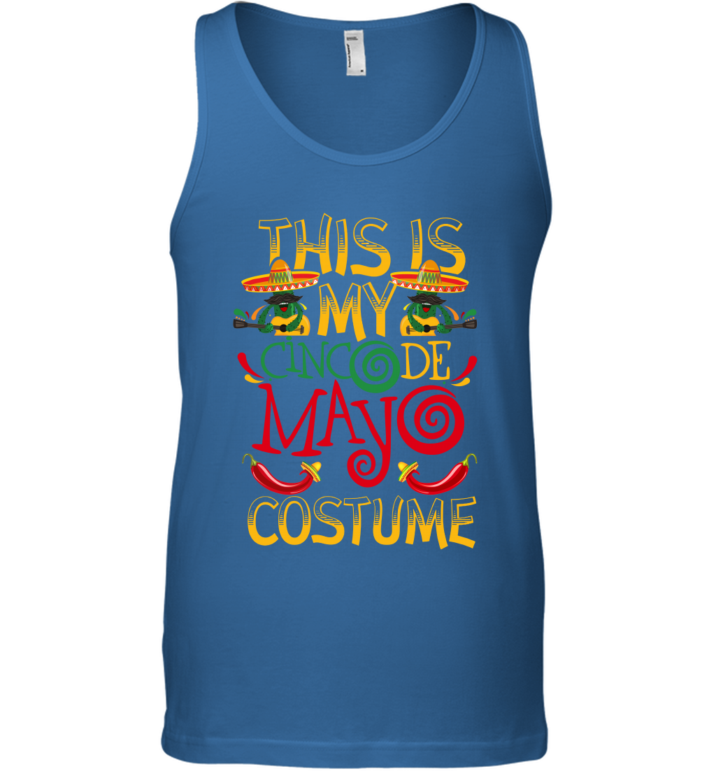 This Is My Cinco De Mayo Costume Shirt Tank Top Tank Top Royal