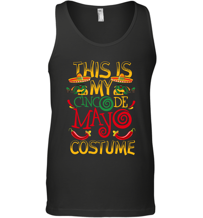 This Is My Cinco De Mayo Costume Shirt Tank Top Tank Top Black