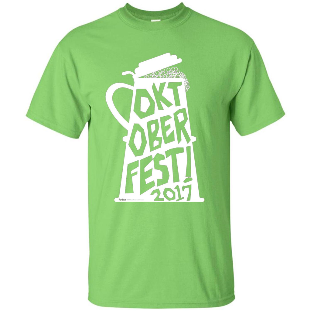 Oktoberfest 2017 Drinking Festival T-shirt Lime