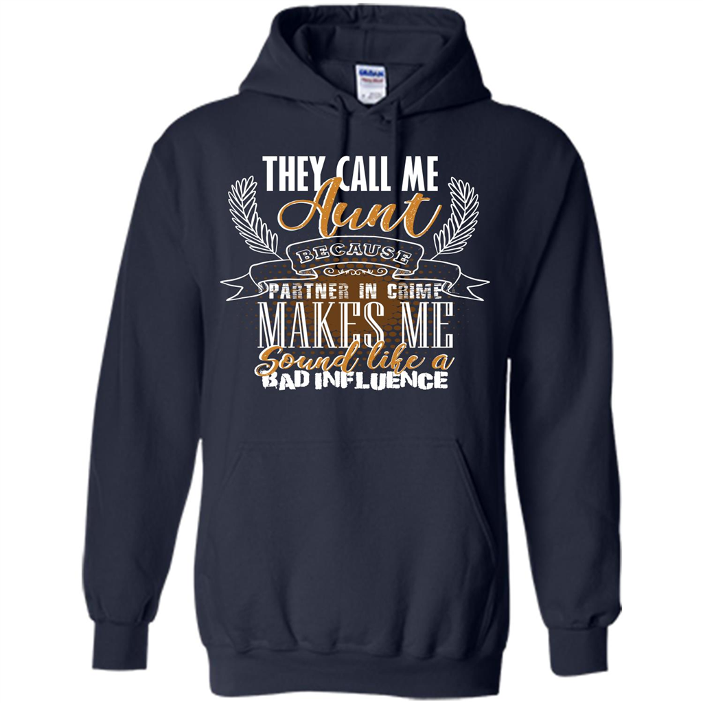 Funny Aunt T-shirt They Call Me Aunt Navy