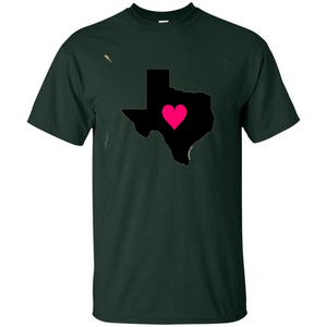 Texas - My Heart Is In Texas T-shirt